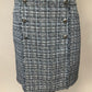 TALBOTS BLUE TWEED SKIRT SUIT SZ 6/8