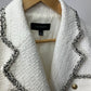 TALBOTS WHITE/BLACK SKIRT SUIT SZ 6