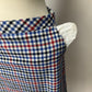 TALBOTS RED BLUE SKIRT SUIT SZ 4 & 8