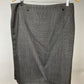 TAHARI GREY SKIRT SUIT SZ 14