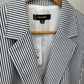 Nine West Blue/White Blazer SZ 16