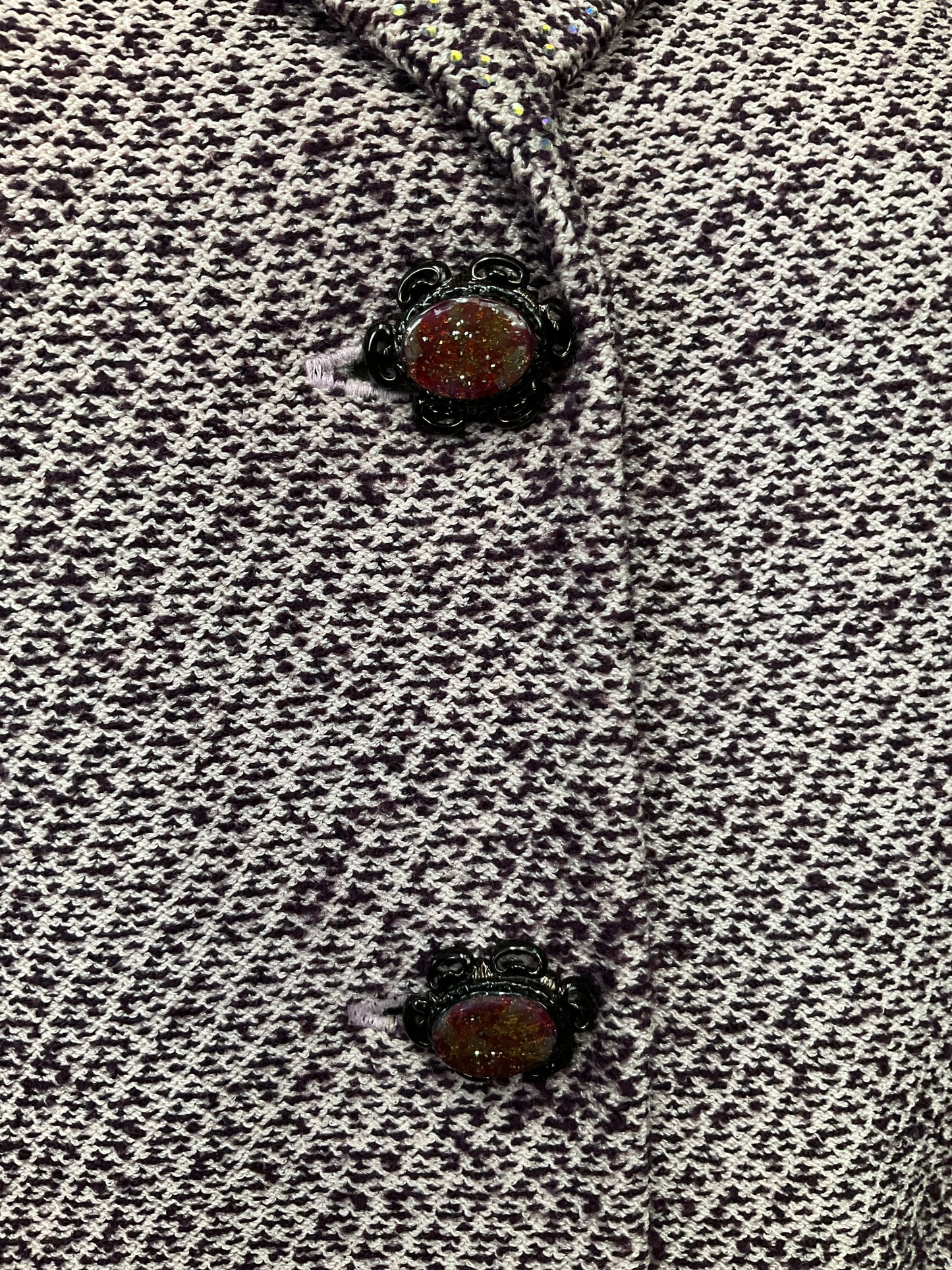 ST JOHN COLLECTION PLUM/ BLAZER SZ 10