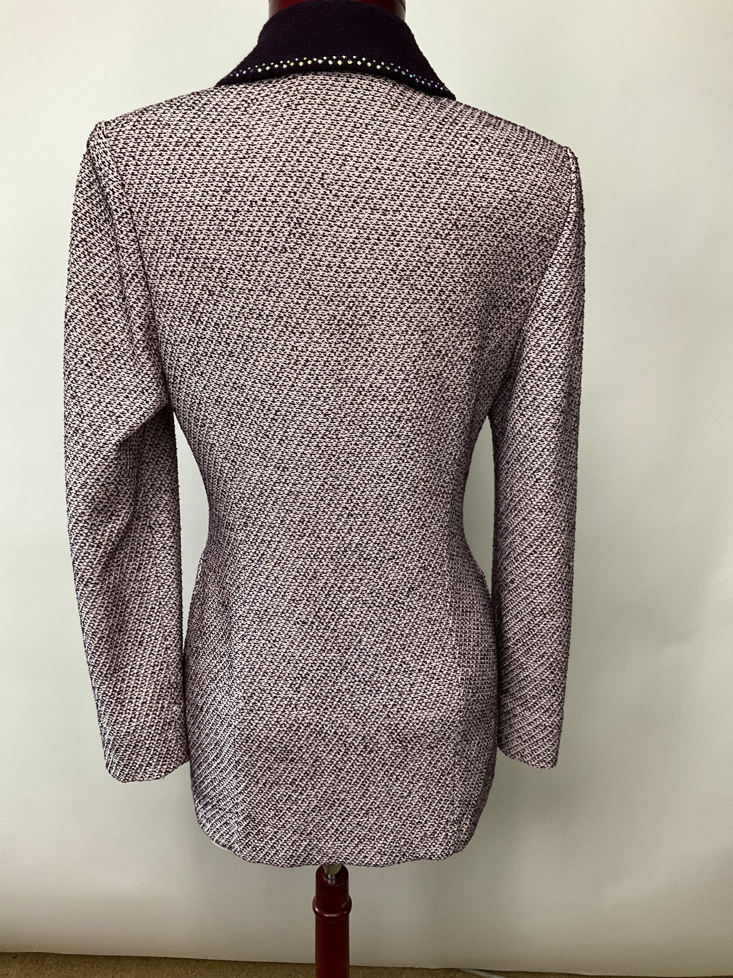 ST JOHN COLLECTION PLUM/ BLAZER SZ 10