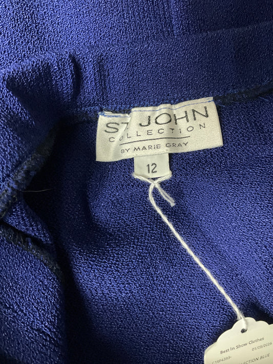 ST JOHN COLLECTION BLUE SKIRT SZ 12?