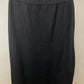 NO BRAND BLACK KNIT SKIRT SZ 18