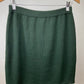 ST JOHN COLLECTION GREEN SKIRT SZ 10