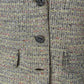 ST JOHN COLLECTION TAN TWEED SKIRT SUIT SZ 14 & 16