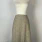 ST JOHN COLLECTION TAN TWEED SKIRT SUIT SZ 14 & 16