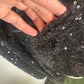 ALEXIA ADMOR BLACK SEQUIN BLAZER SZ 10