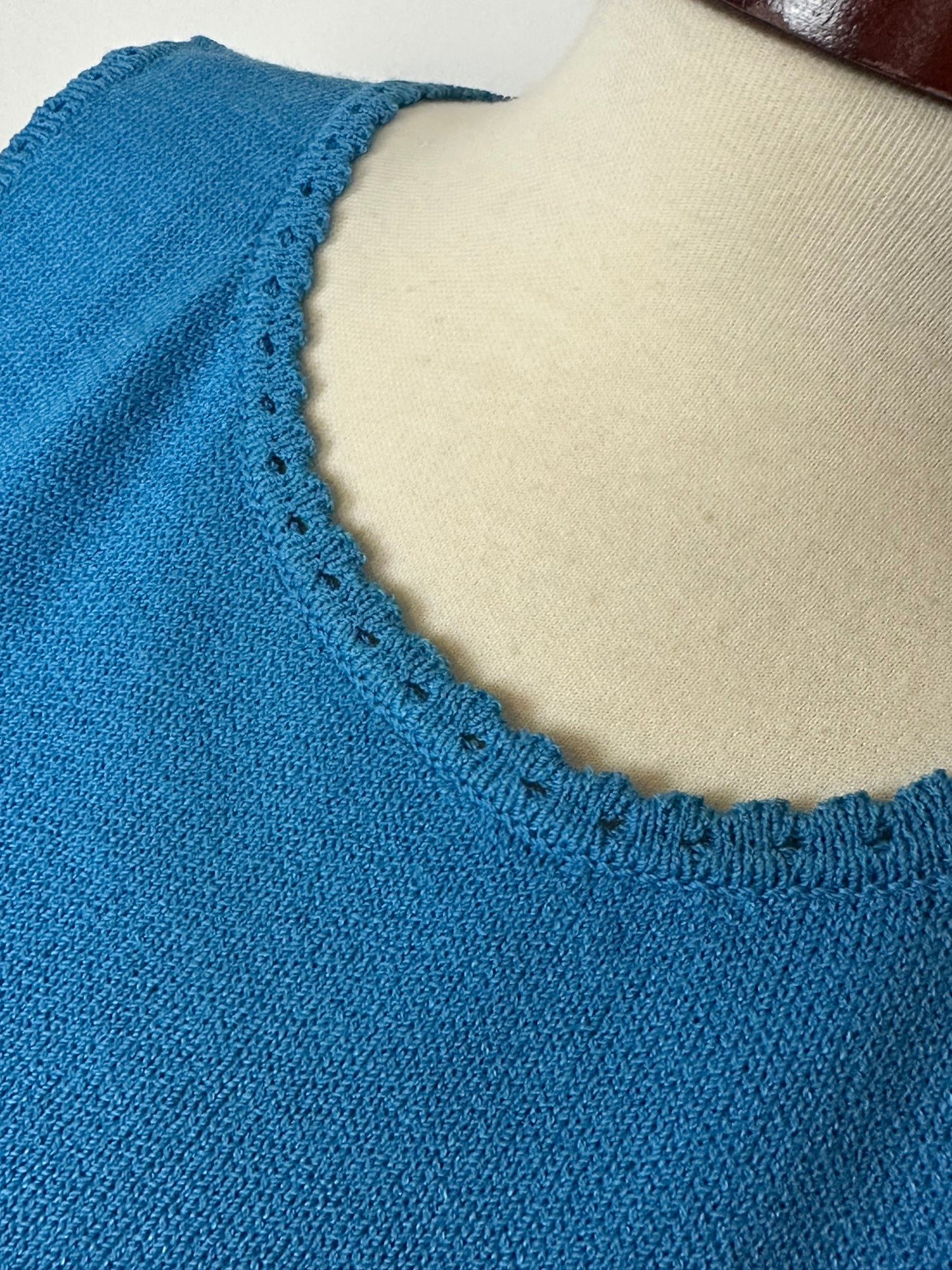 ST JOHN BLUE SHELL SZ S