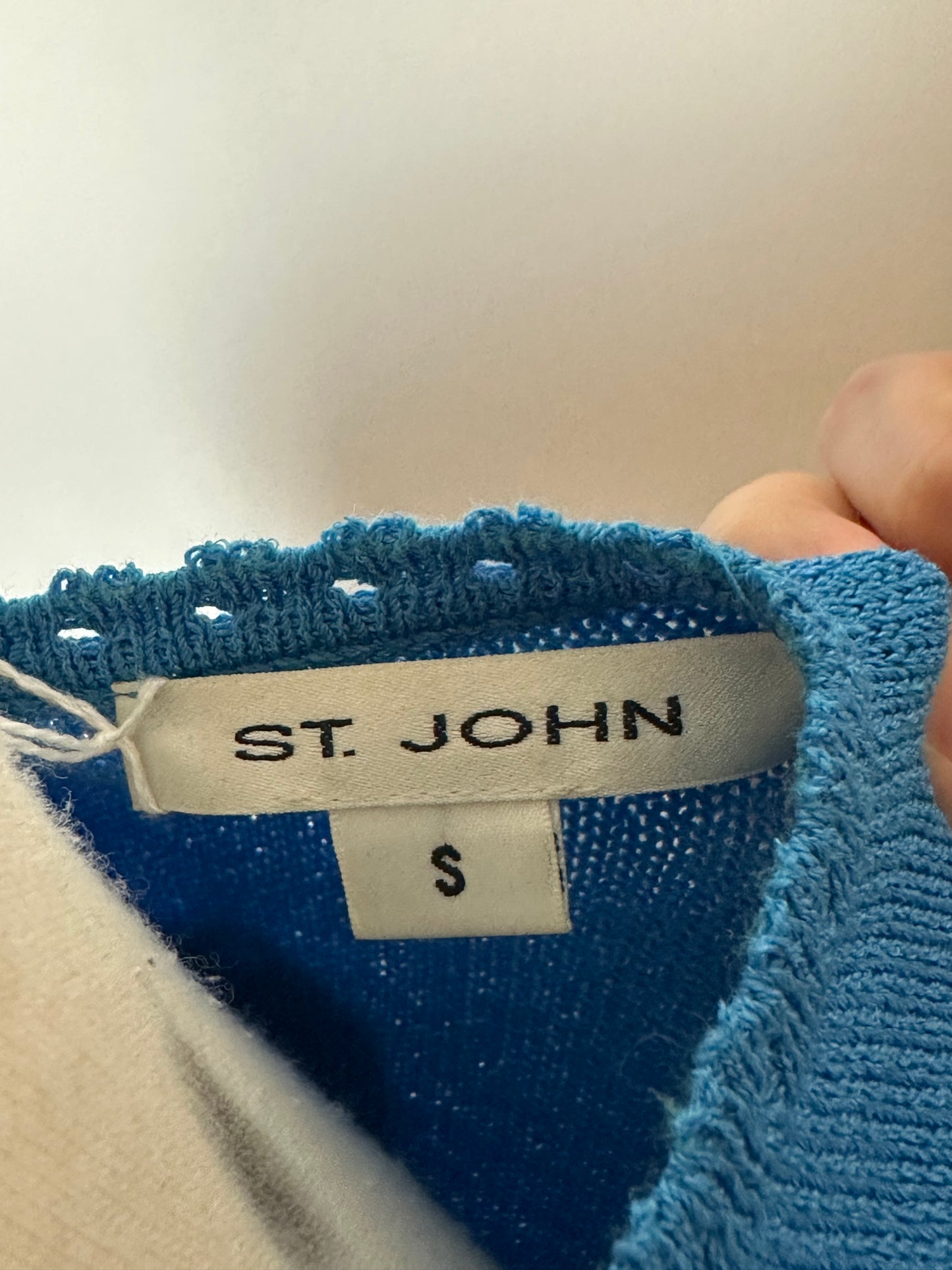 ST JOHN BLUE SHELL SZ S