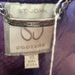 ST JOHN COUTURE PURPLE TWEED SZ 10