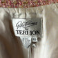 RICKIE FREEMAN FOR TERI JON PINK SUIT SZ 10