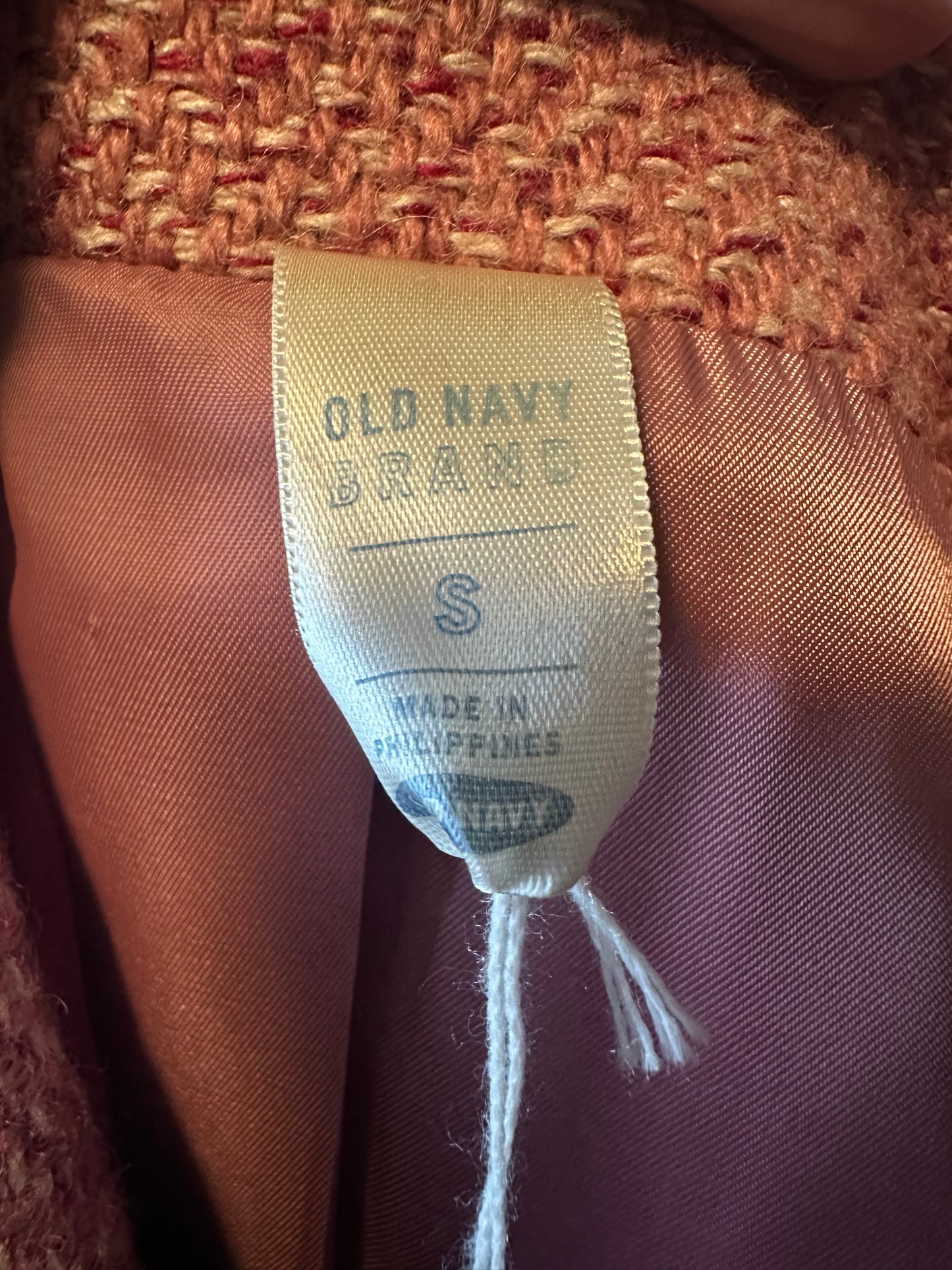 OLD NAVY MAUVE BLAZER SZ S