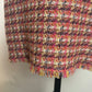TRF PINK TWEED DRESS SZ M