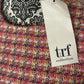 TRF PINK TWEED DRESS SZ M