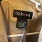 STYLE & CO TAN BLAZER SZ 4