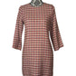 TRF PINK TWEED DRESS SZ M