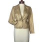 STYLE & CO TAN BLAZER SZ 4