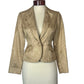 STYLE & CO TAN BLAZER SZ 4
