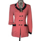 ST JOHN COLLECTION PINK BLAZER SZ 6