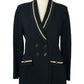 ST JOHN COLLECTION BLACK BLAZER SZ 4