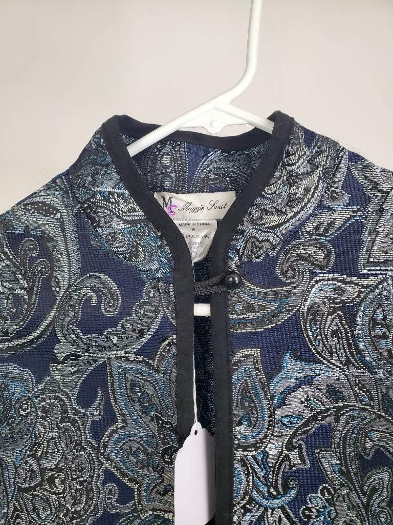 MAGGIE SWEET BLUE BLAZER SZ S