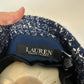 RALPH LAUREN BLUE TWEED DRESS SZ 4 NWT
