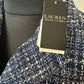 RALPH LAUREN BLUE TWEED DRESS SZ 4 NWT