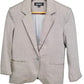 NICOLE MILLER GRAY BLAZER SZ S