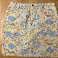 LIZ CLAIBORNE YELLOW FLORAL SKIRT SZ 16