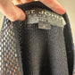 ST JOHN COUTURE BLACK RAINBOW PAILETTES SZ 4