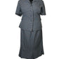 SWEET SUIT NAVY/WHITE CHECK SZ 18W