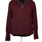 QUESTIONS BURGUNDY CARDIGAN SZ 1X