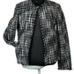 JM STUDIO BLACK/WHITE BLAZER SZ 14