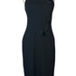 ST JOHN COLLECTION BLACK DRESS SZ 2