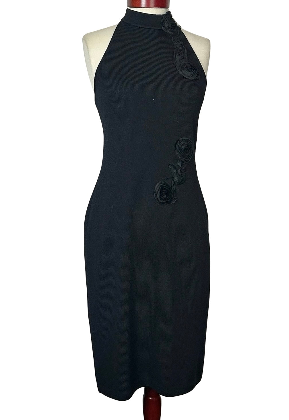 ST JOHN COLLECTION BLACK DRESS SZ 2