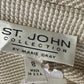 ST JOHN COLLECTION TAN BLAZER SZ 8