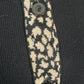 FABRICE KAREL BLACK/TAN CARDIGAN SZ XL