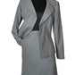 TAHARI SILVER SKIRT SUIT SZ 6
