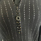 ST JOHN EVENING BLACK BLAZER SZ 6