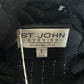 ST JOHN EVENING BLACK BLAZER SZ 6