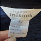 EXCLUSIVELY MISOOK BLUE/BLACK KNIT BLAZER SZ XS