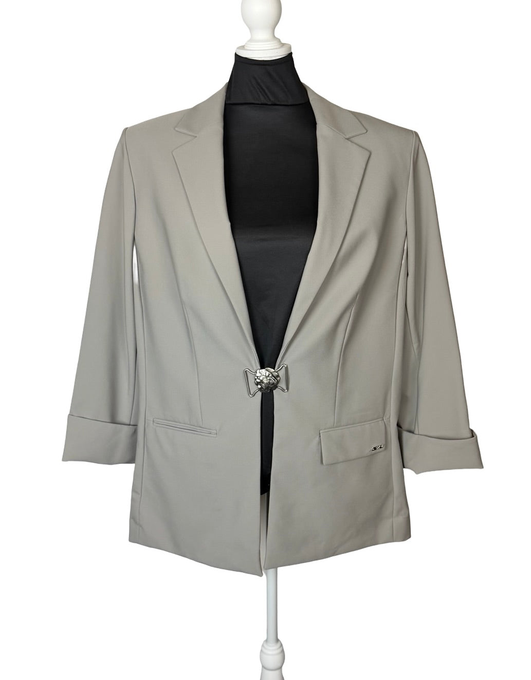 CALVIN KLEIN TAUPE BLAZER SZ 18W
