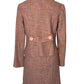 GAP PINK TWEED SKIRT SUIT SZ XS