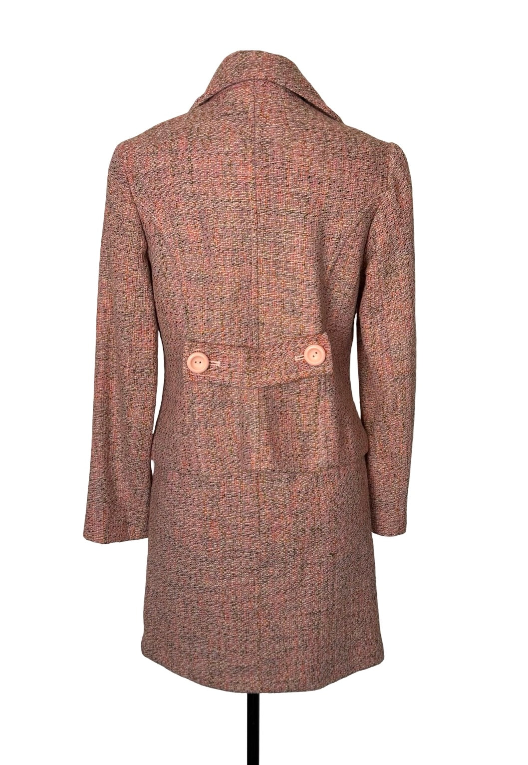 GAP PINK TWEED SKIRT SUIT SZ XS