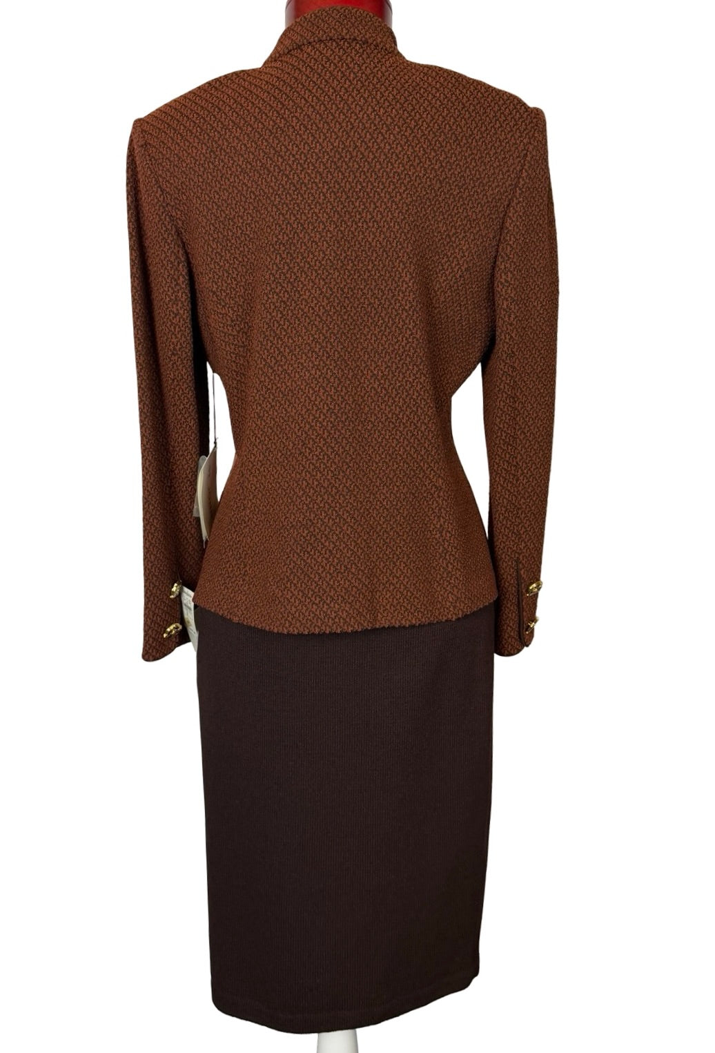 ST JOHN COLLECTION SABLE SKIRT SUIT NWT