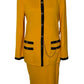 ST JOHN COLLECTION YELLOW SKIRT SUIT NWT