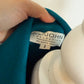 ST JOHN TEAL SKIRT SUIT