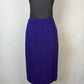ST JOHN COLLECTION CONCORD PURPLE SKIRT SUIT NWT